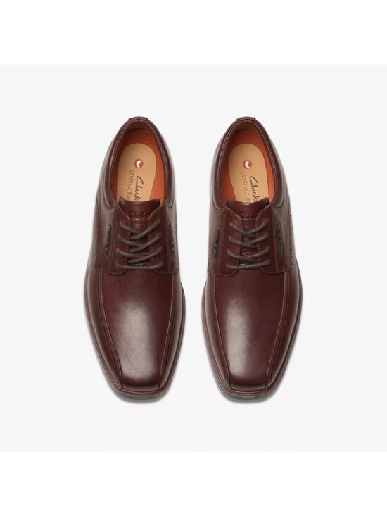 Clark Men\'s Un Kenneth Way Oxford Brown Size 8 NEW main image 9